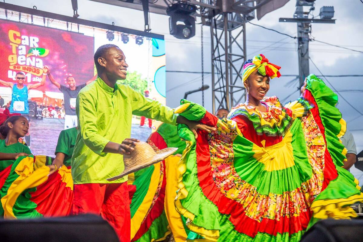 Olaya Herrera se transforma: Festival Urbano de la Virgen y Turística marca un hito de integración y cultura. // Cortesía