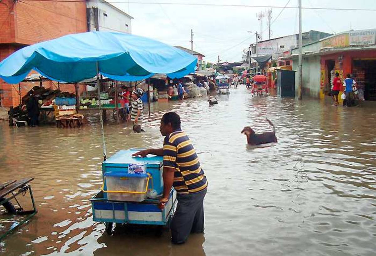 Colombia bajo emergencia invernal. COLPRENSA