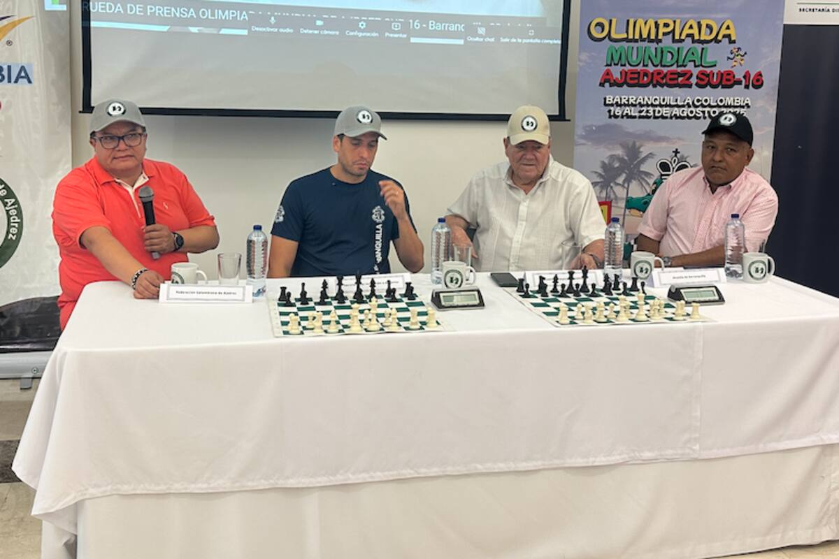 En Barranquilla arranca la Olimpiada Mundial de Ajedrez Juvenil Sub-16