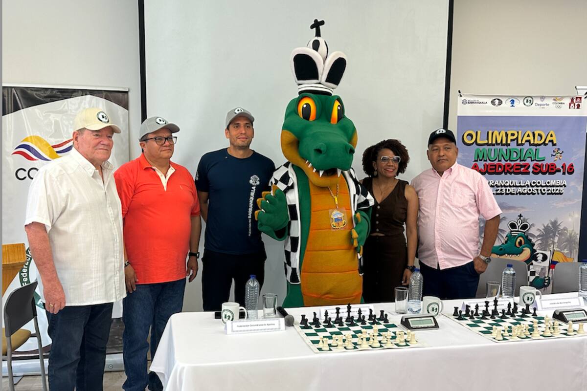La Olimpiada Mundial de Ajedrez Sub-16 se jugará en Barranquilla
