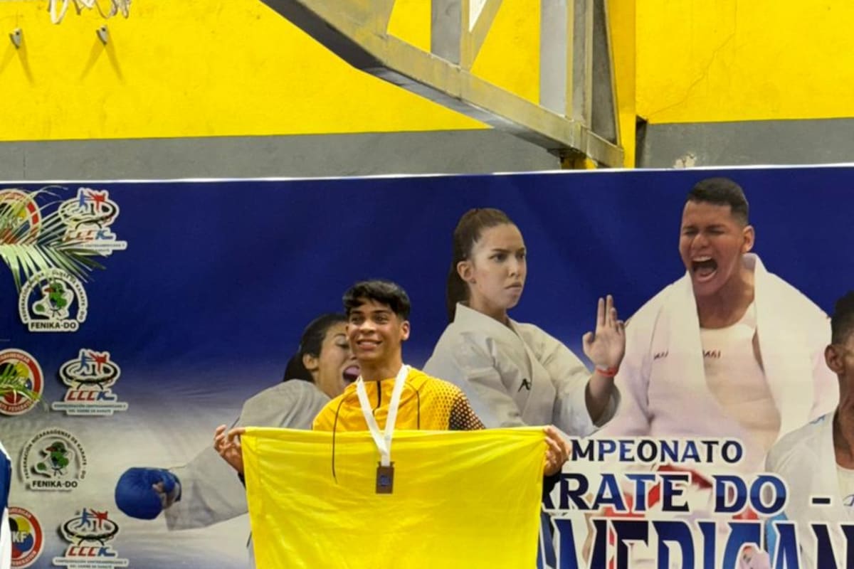 Matheo Olmos sueña con el oro en el Centroamericano de Karate do