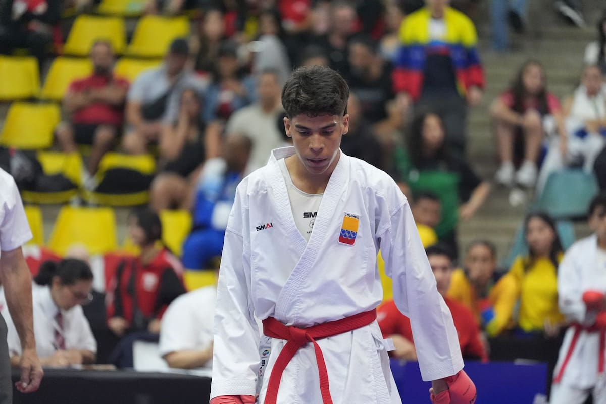 Matheo Olmos ha entrenado fuerte buscando dar lo mejor de sí. //CORTESÍA
