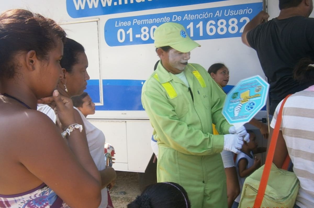 Socialización en el barrio Villas de Aranjuez, de una buena cultura del aseo permanente.