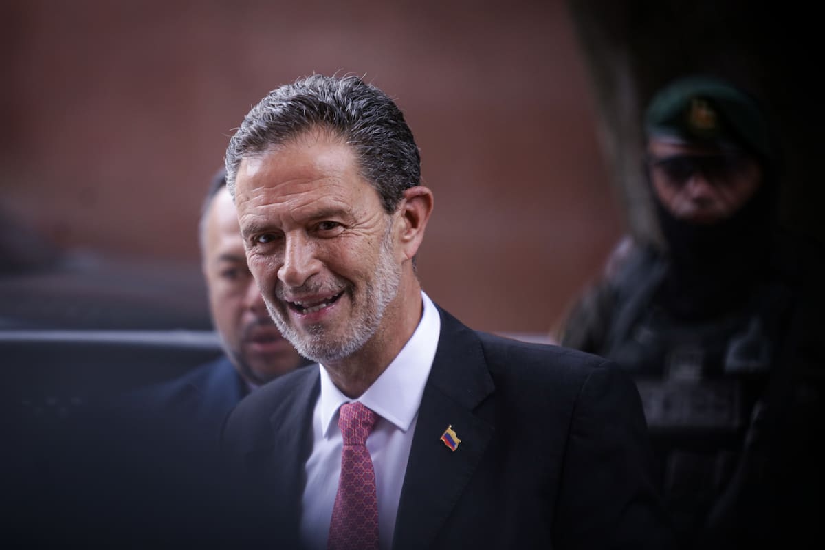 Omar Bula Escobar, ministro de Relaciones Exteriores de Abelardo de la Espriella. // Foto: Colprensa - Cristian Bayona.