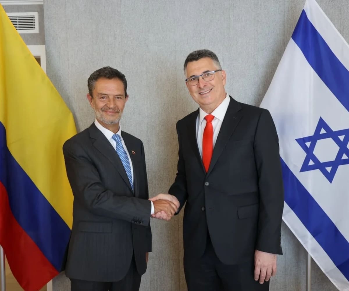 Colombia se aparta del proceso de Sudáfrica contra Israel en la CIJ. // Foto: tomada de redes sociales - @gidonsaar