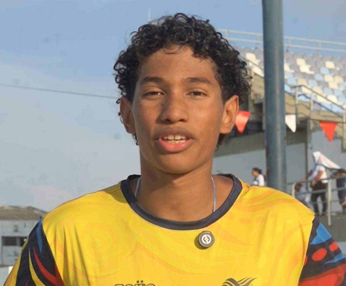 Omar Crueche representará a Colombia en natación de los Juegos Suramericanos de la Juventud Panamá 2026.//Cortesía Gobernación del Atlántico.