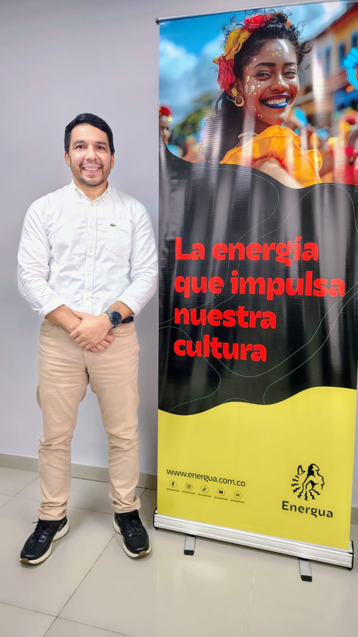 Omar Otero Ruiz, gerente de Energua. // Cortesía - Energua