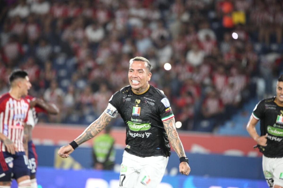 Once Caldas, liderado por Dairo Moreno, venció a Junior en Barranquilla. //Colprensa