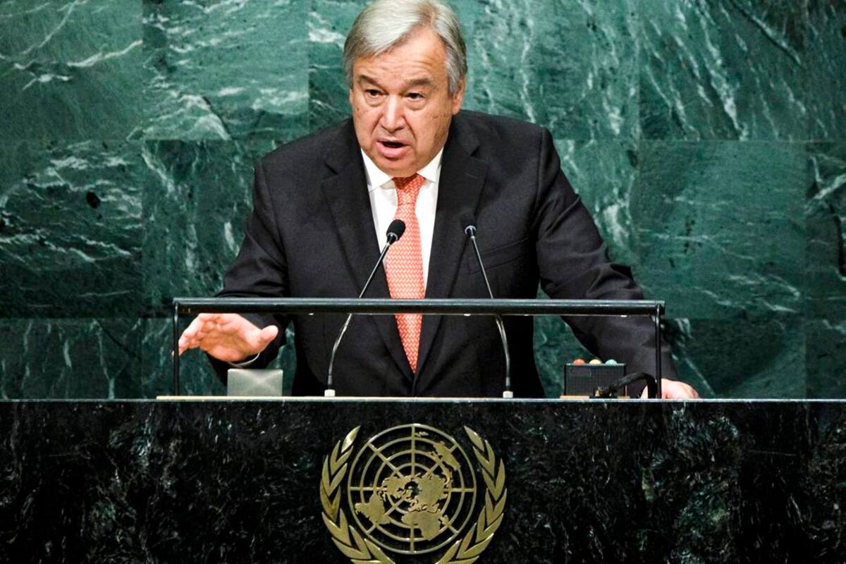 Esto dijo el secretario General de la ONU sobre la muerte de Sinwar