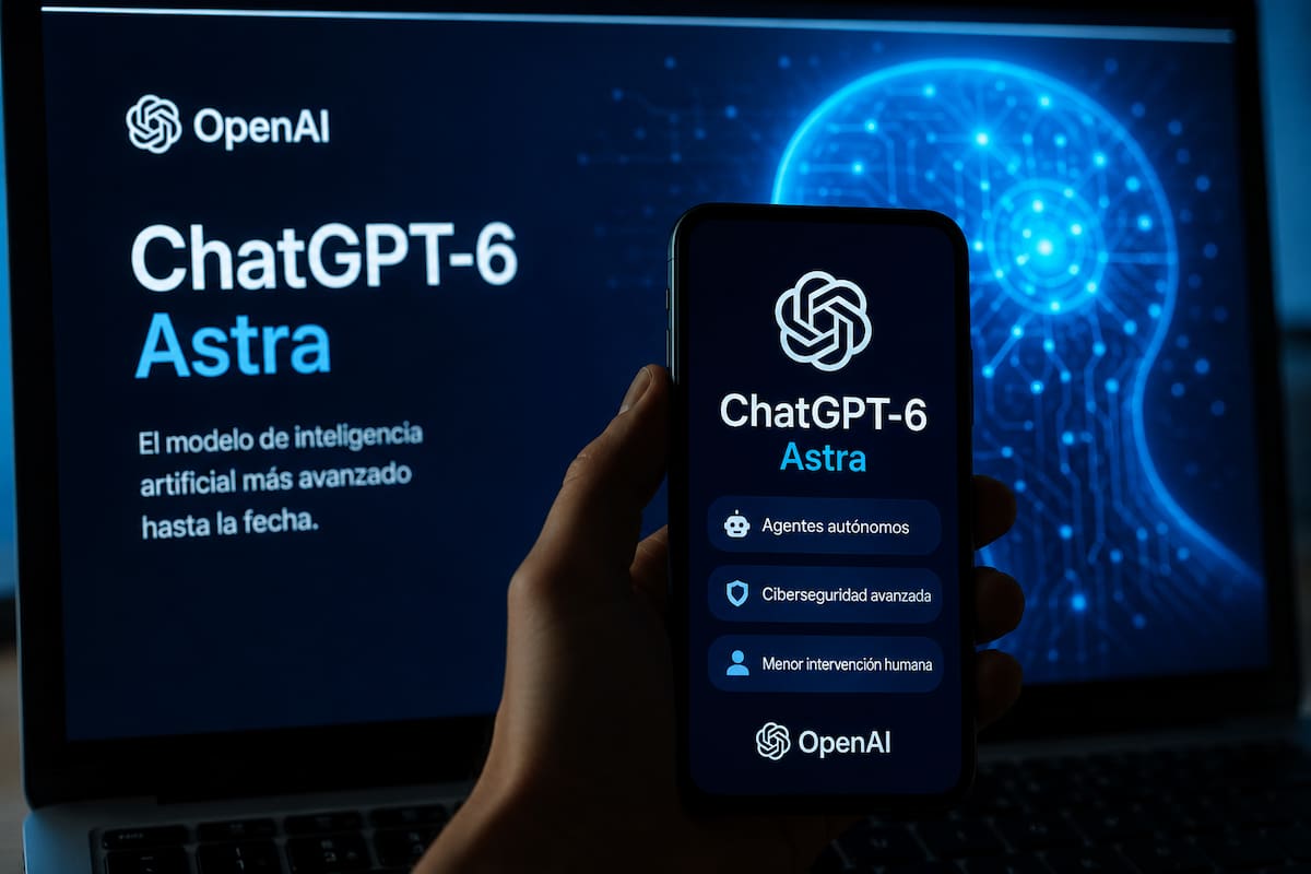 OpenAI presenta ChatGPT-6 Astra, su modelo de IA más avanzado hasta ahora