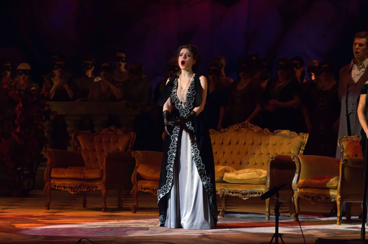 Ópera de Traviata realizada por los miembros del teatro de la ópera y de ballet de Dnipropetrovsk. //Foto: 123RF.