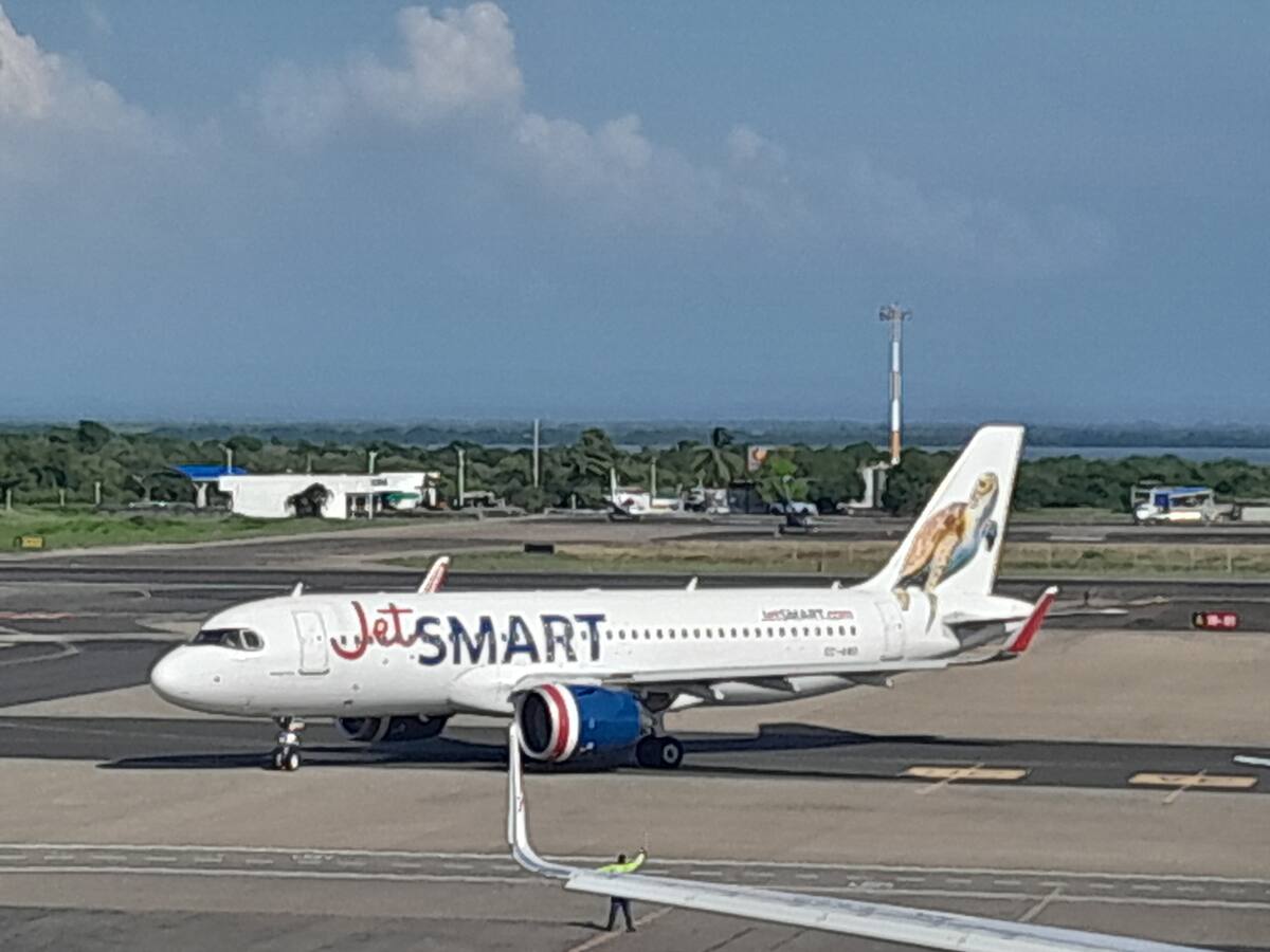 JetSmart tienen operaciones en siete destinos de Colombia, entre ellos Caratgena. // HFA - EU.