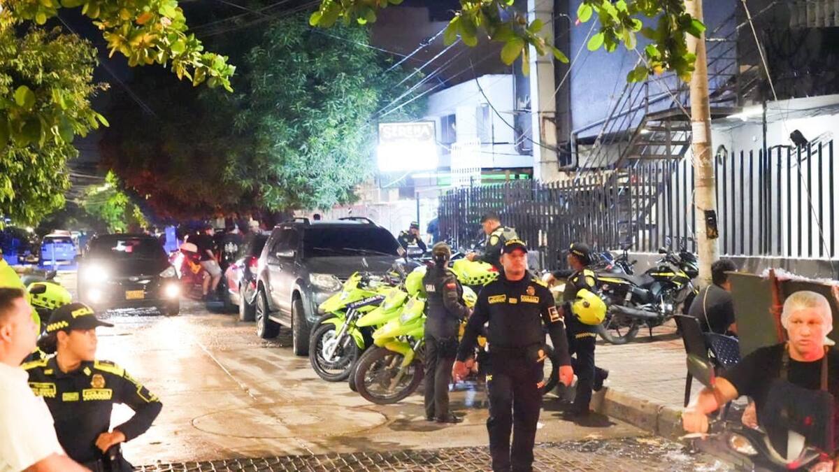 Las autoridades también hicieron presencia en barrios aledaños como La Troncal y Los Caracoles. // Cortesía