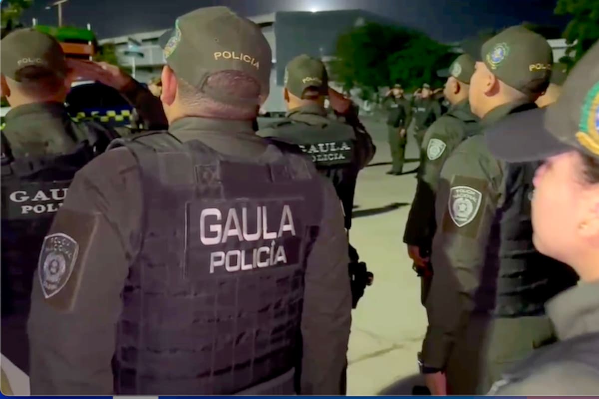 Así fue el operativo de la Policía contra ‘Los Costeños’ en el Atlántico