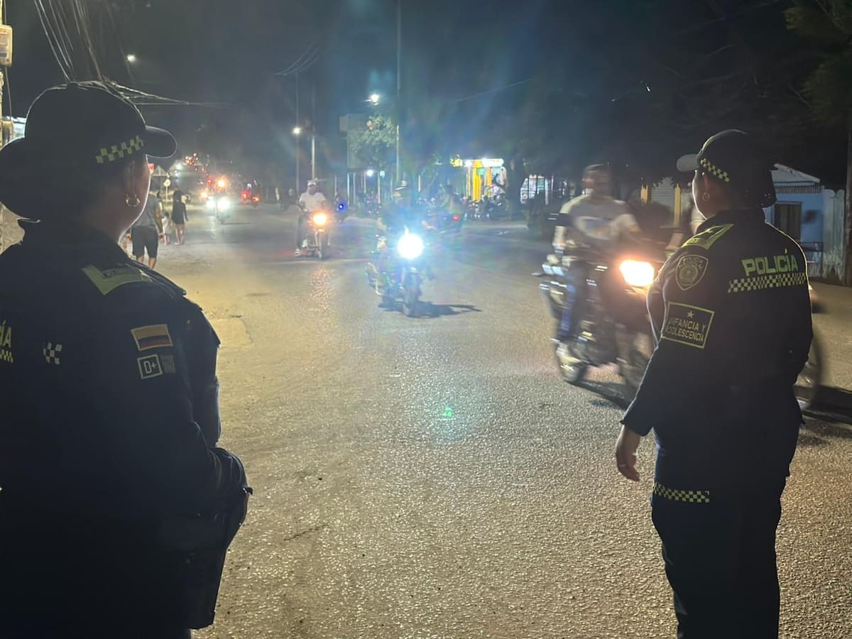 Operativo de la Policía de Bolívar.
