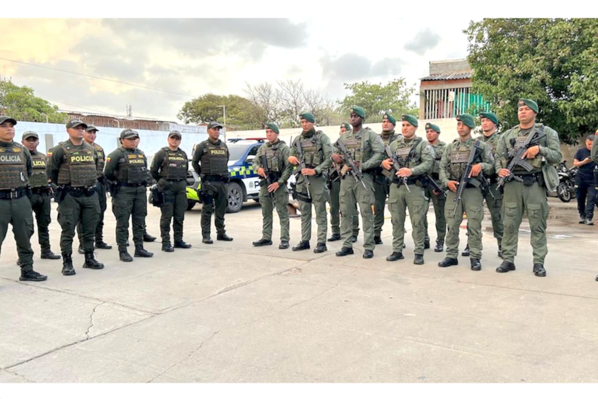 Mil 500 policías fortalecerán la seguridad en Barranquilla durante el puente festivo