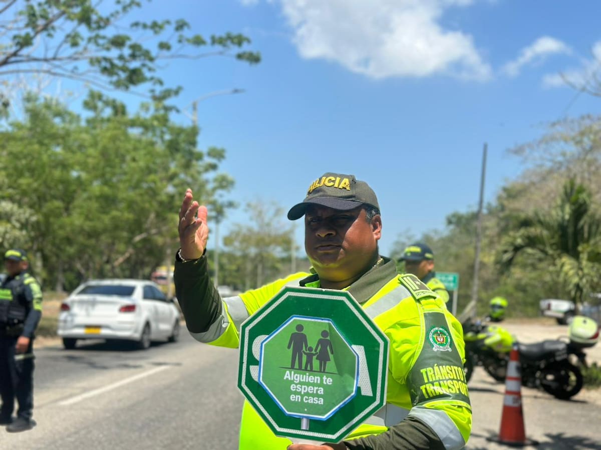 Operativo de Semana Santa en Bolívar. // Foto: cortesía - Policía Nacional