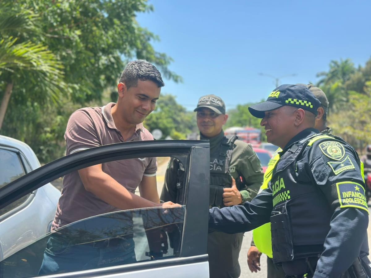 Operativo de Semana Santa en Bolívar. // Foto: cortesía - Policía Nacional