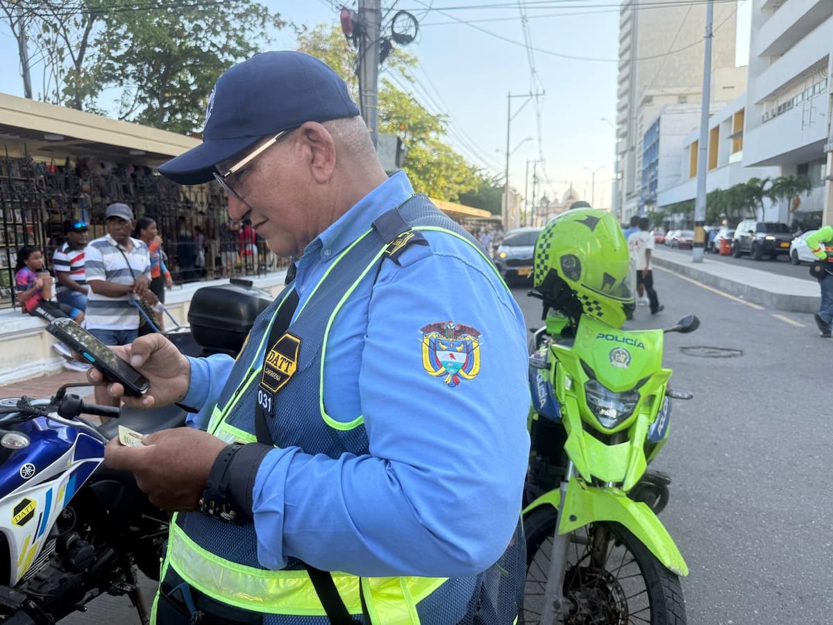 El Departamento Administrativo de Tránsito y Transporte de Cartagena impondrá multas para las personas que no rijan el pico y placa. // Foto: Cortesía - Alcaldía de Cartagena.