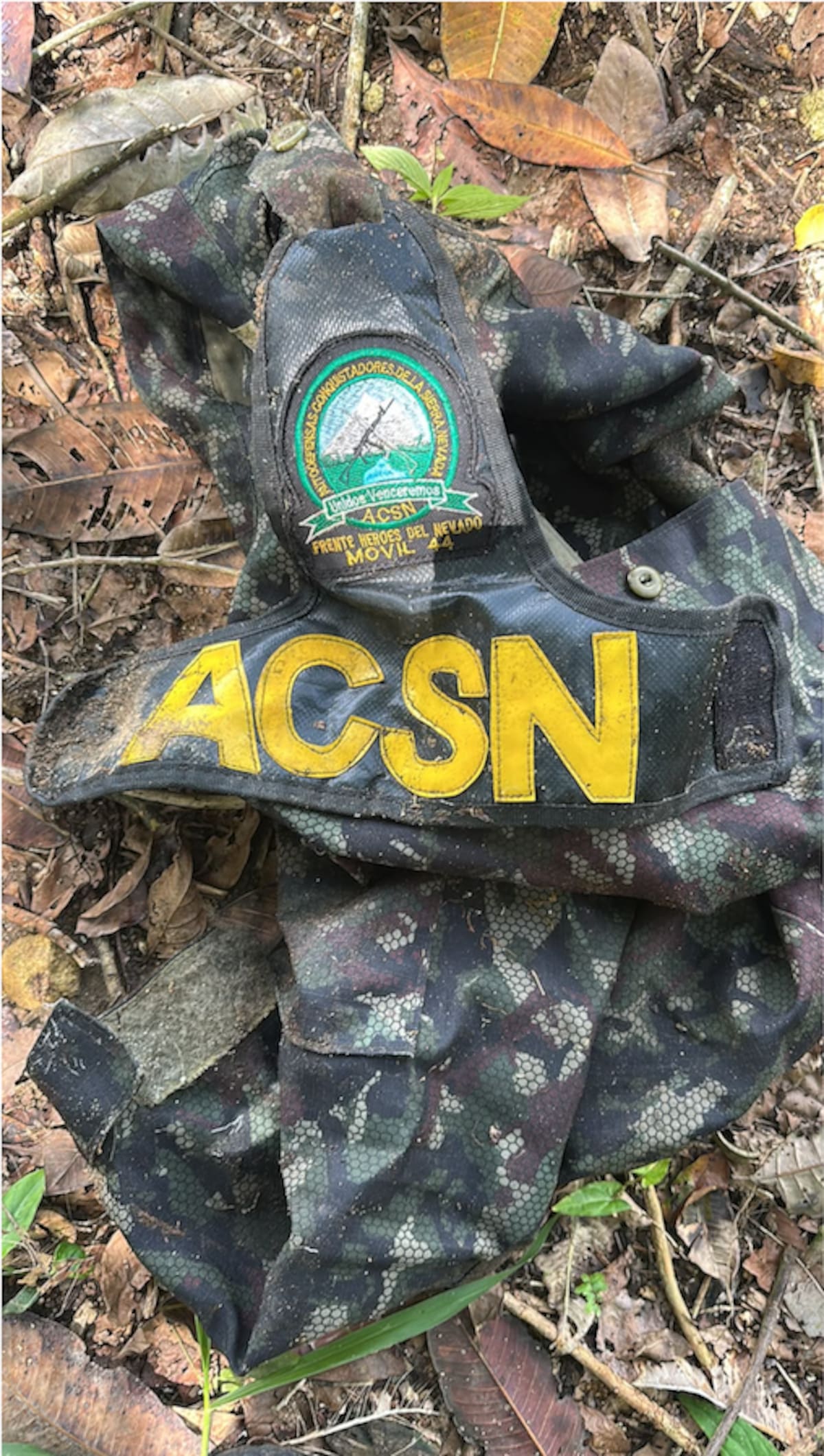 Material de guerra de las Autodefensas Conquistadoras de la Sierra Nevada, incautado por el Ejército Nacional.//Cortesía DCGDM.