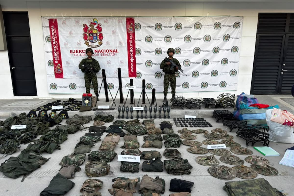 Gobernadora destacó golpe del Ejército a las ACSN tras hallazgo de explosivos y material de guerra