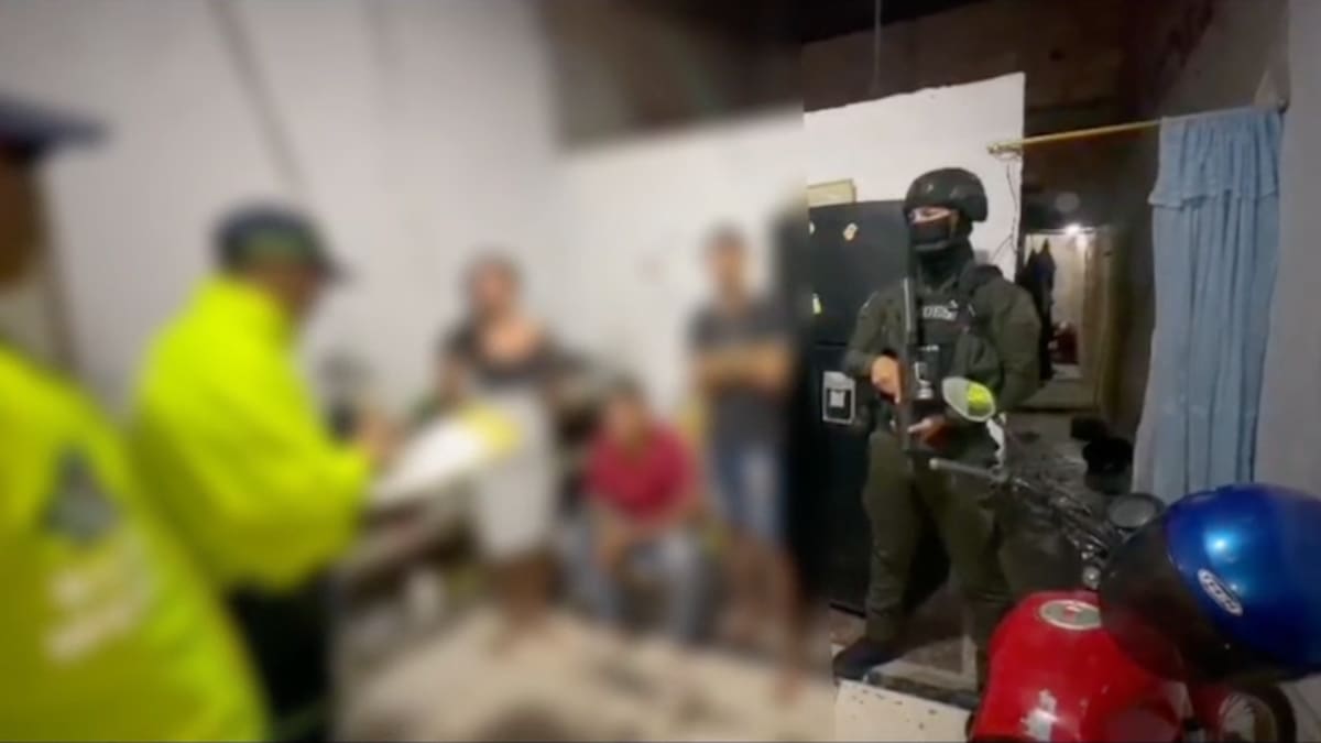 En Barranquilla la Policía Metropolitana realizaron operativos en los barrios El Bosque y Las Malvinas.//Cortesía Policía Mebar.