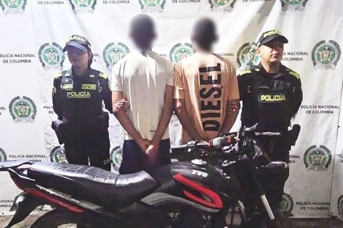 Recuperan tres motos y capturan a 4 implicados en operativos policiales en Cartagena
