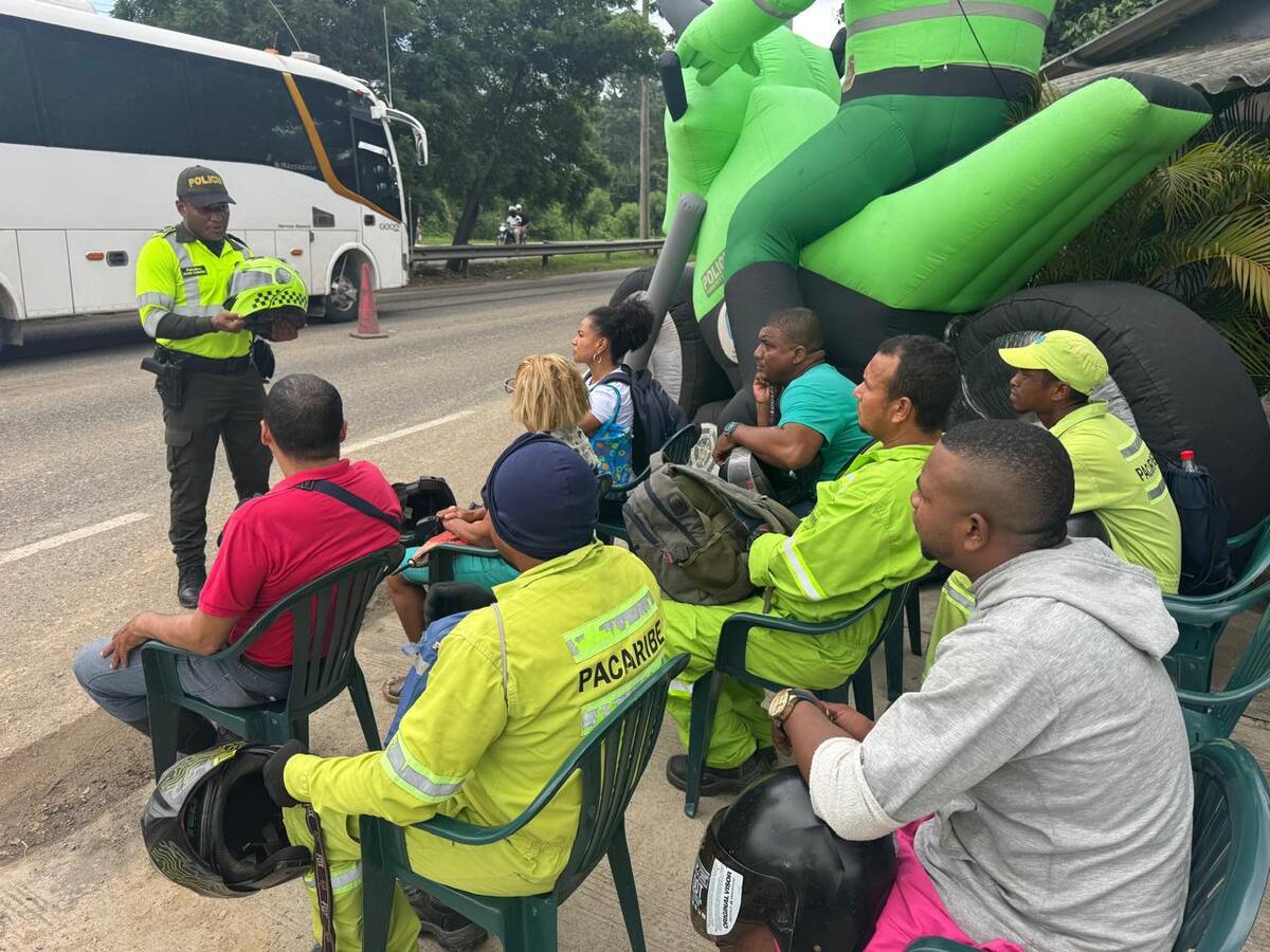 Plan Retorno de “Todos los Santos” en Bolívar. // Cortesía.