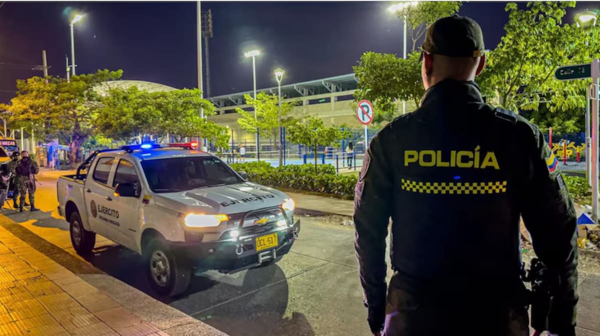 Los operativos de la Policía en Barranquilla y en su área metropolitano muchos de ellos se hicieron en unión con el Ejército Nacional.//Cortesía Policía Mebar.