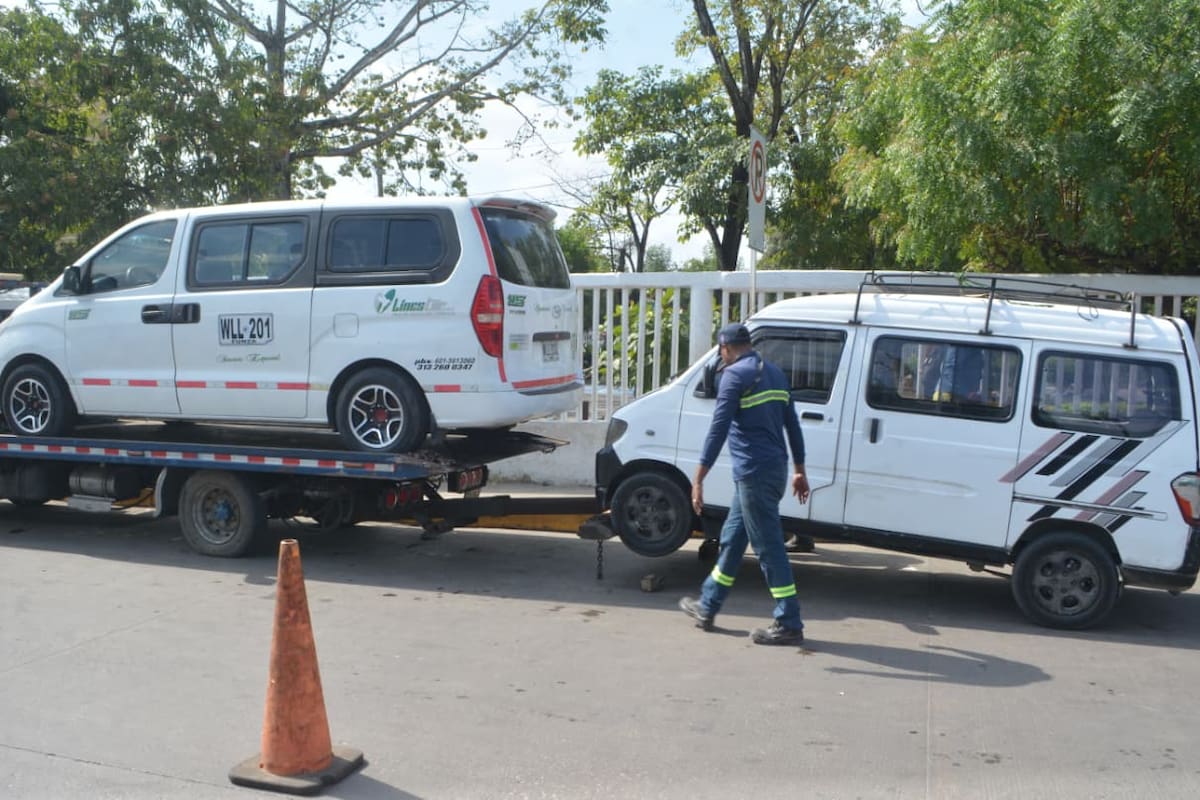 DATT endurece controles y deja más de 130 vehículos inmovilizados