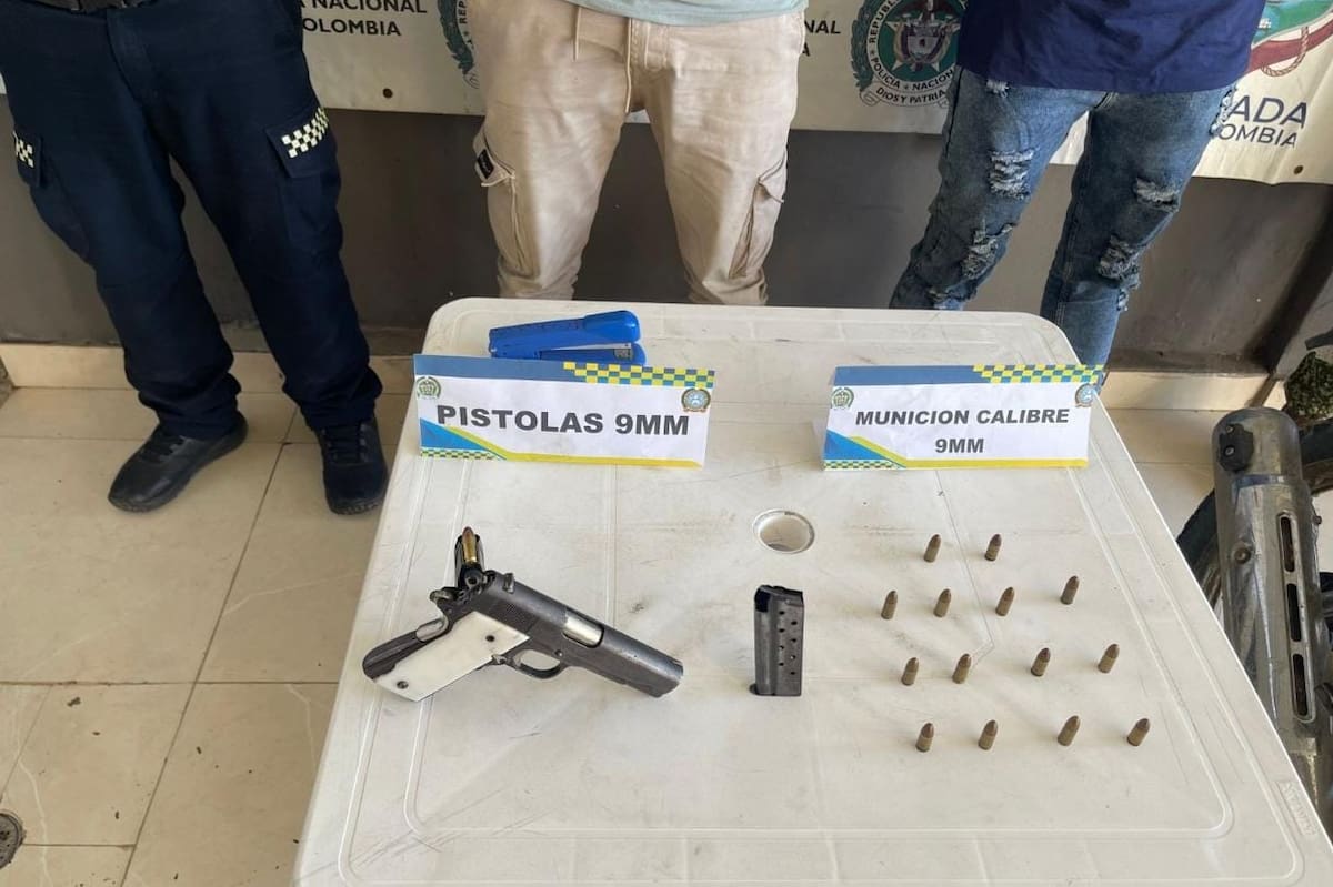Los procedimientos de la Policía permitieron la captura de 17 personas durante el fin de semana.//FOTO: POLICÍA NACIONAL.