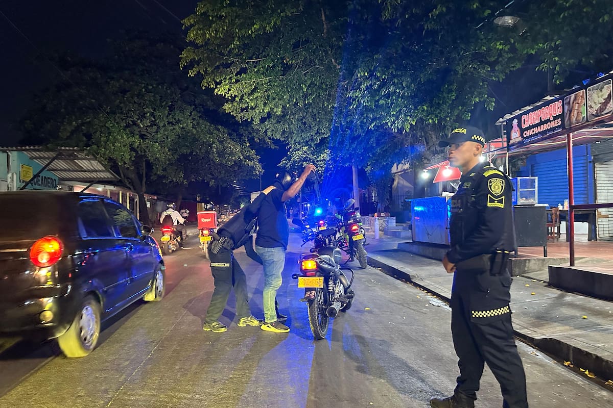 40 capturados en Cartagena durante operativos y controles del fin de semana