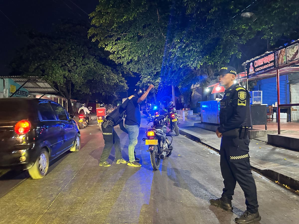 La Policía desplegó operativos en distintos sectores de Cartagena para reforzar la seguridad y la convivencia ciudadana. //FOTO: SUMINISTRADA POR POLICÍA METROPOLITANA DE CARTAGENA.