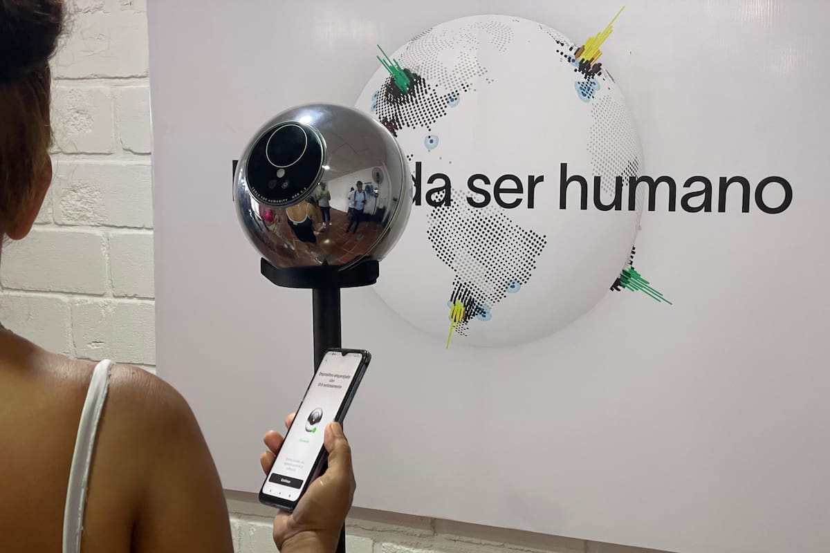 World, empresa que paga por escanear iris está en Cartagena ¿de qué se trata?