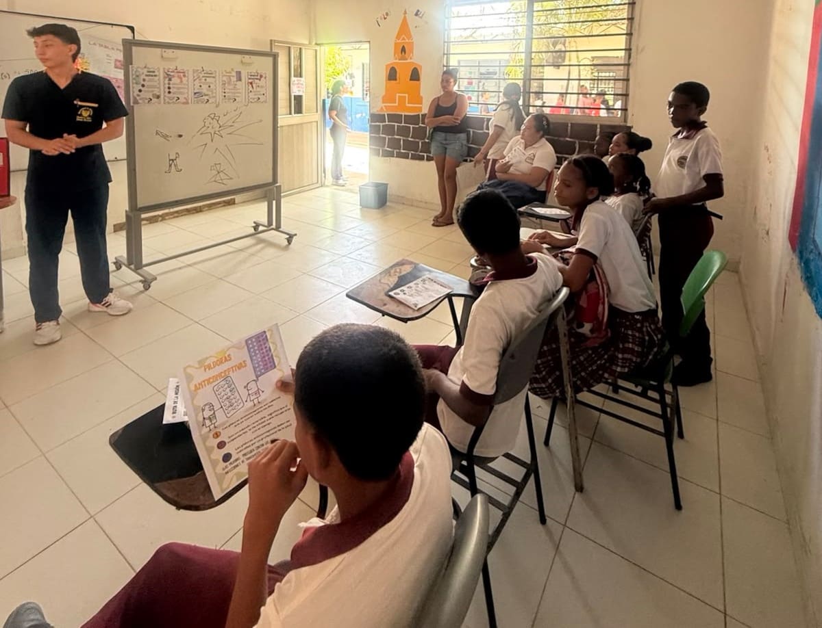 Jóvenes de las veredas Leticia y Recreo recibieron orientación sobre prevención en salud y atención de las enfermedades.