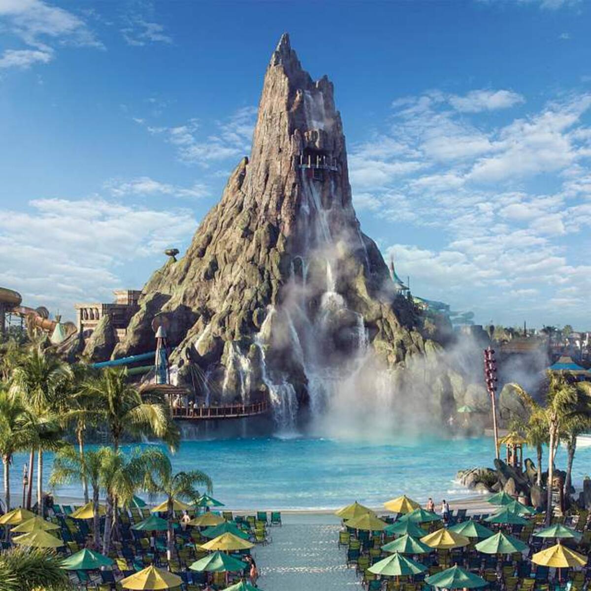 Universal Volcano Bay.