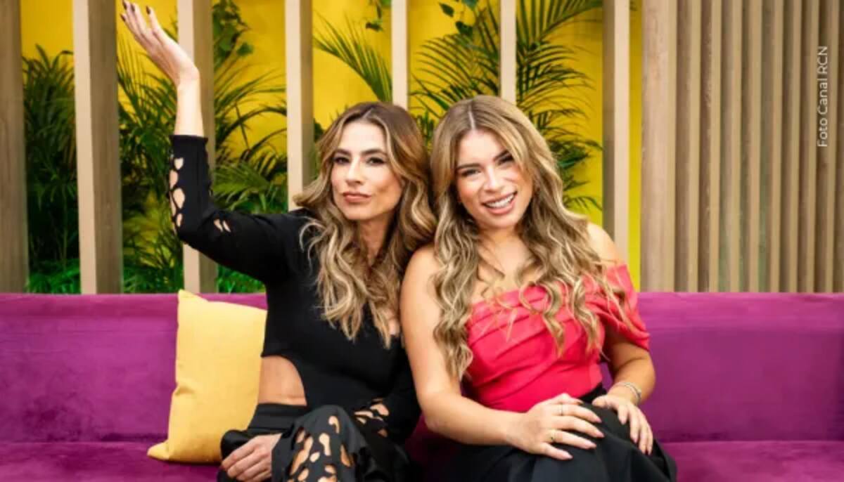 Ornella Sierra y Carla Giraldo en La casa de los famosos. //Foto: tomada de internet.