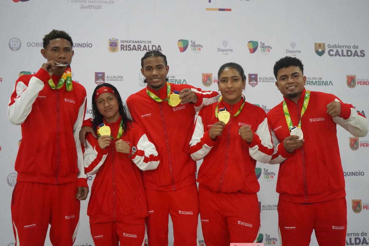 El Boxeo y el Taekwondo, entregan oro al Atlántico en Juegos Nacionales