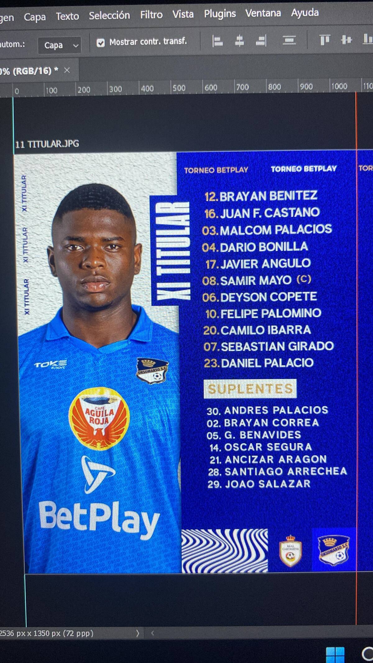 Orsomarso ya definió su titular.