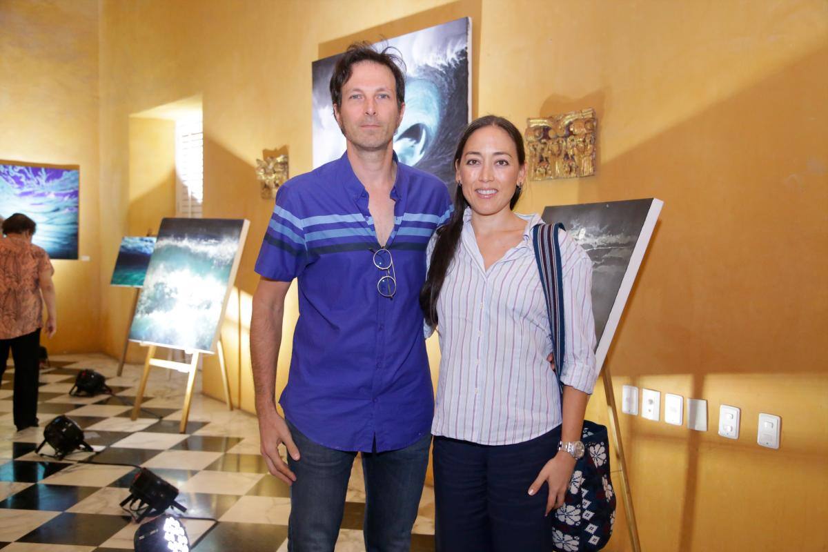 Óscar Facuseh y Juliana Lobo.