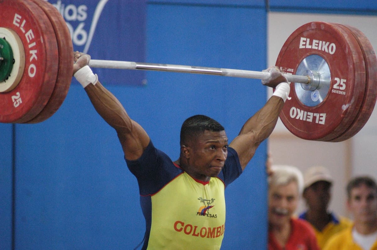 Óscar Figueroa pesista colombiano. COLPRENSA