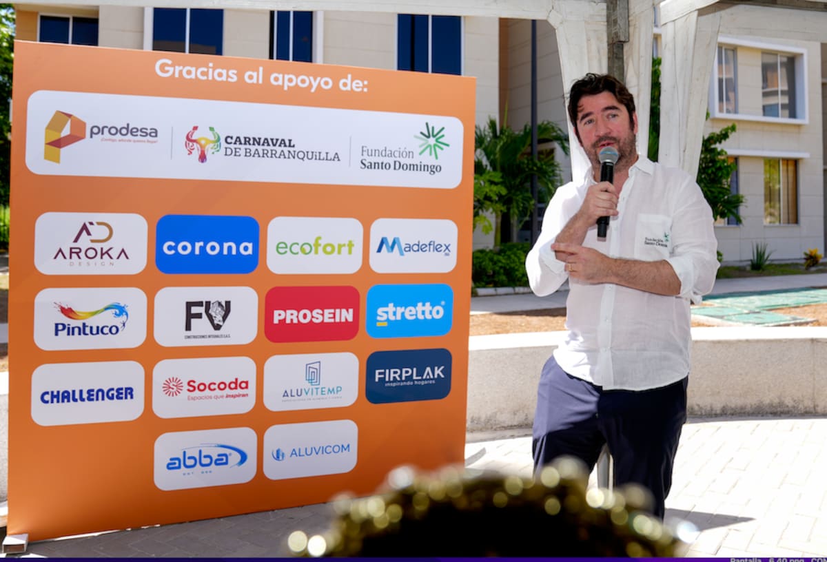 José Francisco Aguirre director ejecutivo de la Fundación Santo Domingo.//Cortesía Carnaval de Barranquilla.