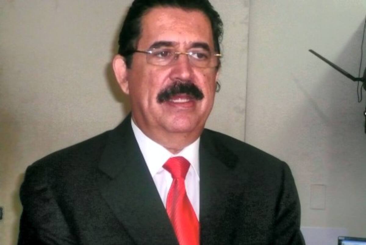 Manuel Zelaya, expresidente hondureño.