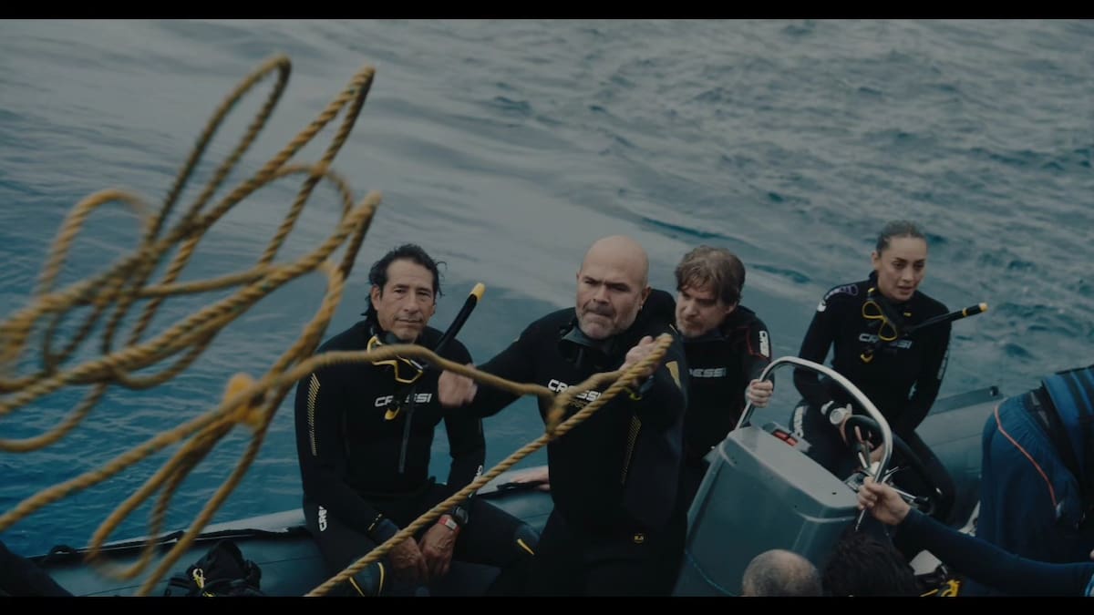 ‘Pacífico’: Juan Pablo Raba y Carolina Guerra luchan por sobrevivir en alta mar. // Cortesía