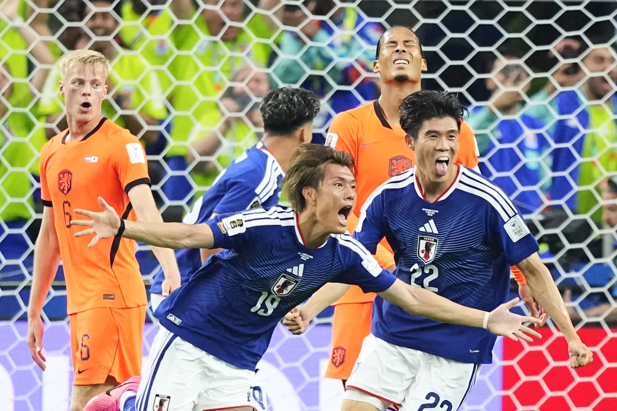 Japón salvó la derrota sobre la hora en el partido contra Países Bajos en el Mundial. //Foto, AP: Julio Cortez