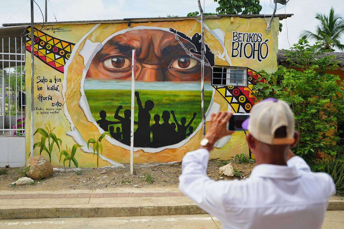 ¡A visitar Palenque! Transformaron cerca de 30 mil metros cuadrados con color