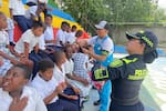 Palenque celebró el Día del Niño con jornada de acompañamiento de la Policía