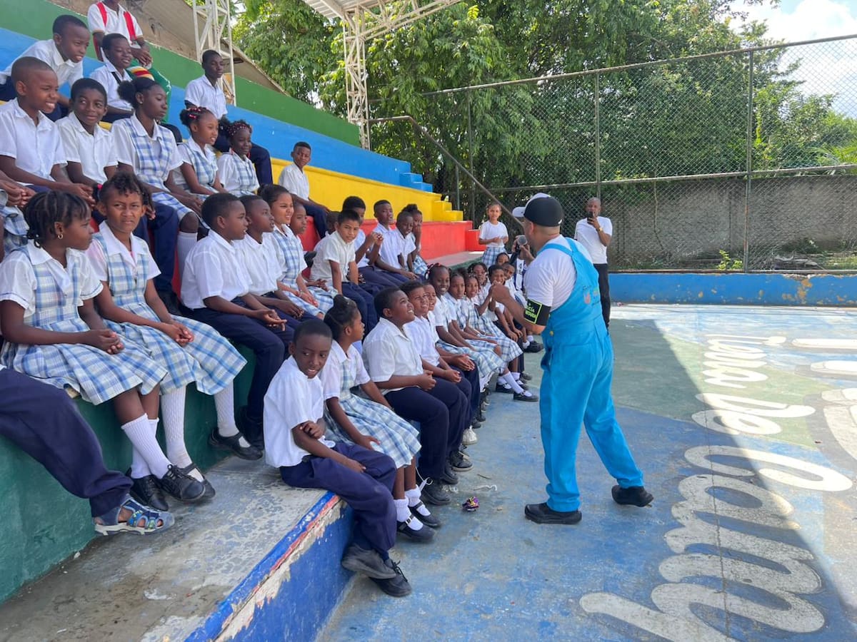 Palenque celebró el Día del Niño con jornada lúdica y acompañamiento de la Policía