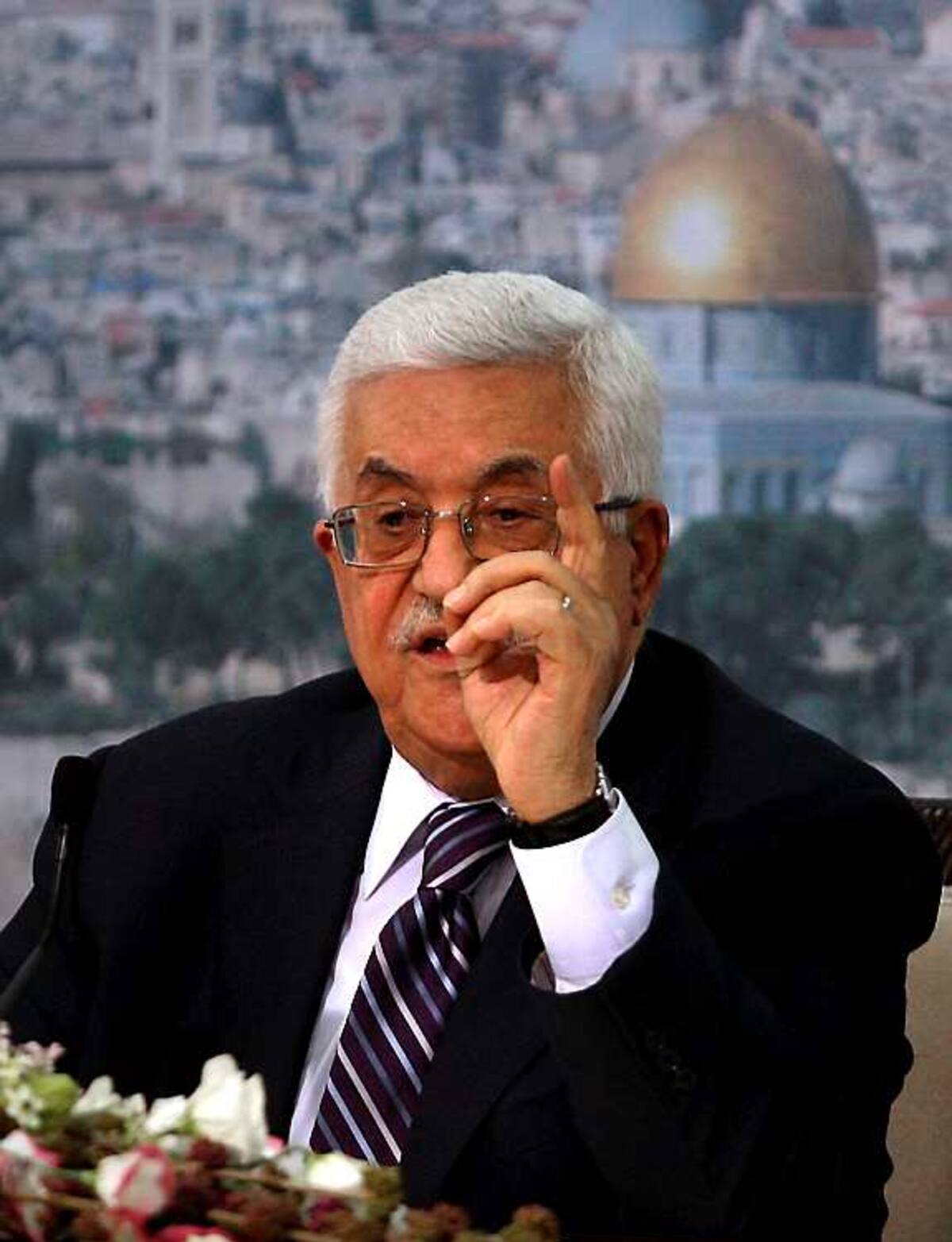 Mahmud Abas, presidente palestino AFP ABBAS MOMANI