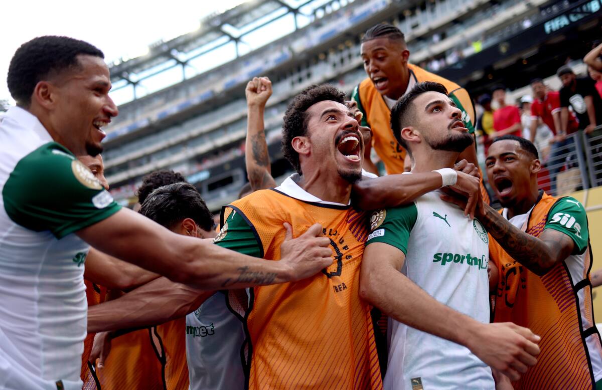 Palmeiras logró un importante triunfo sobre Al Ahly en la segunda fecha del Mundial de Clubes. //Foto, EFE: JUSTIN LANE